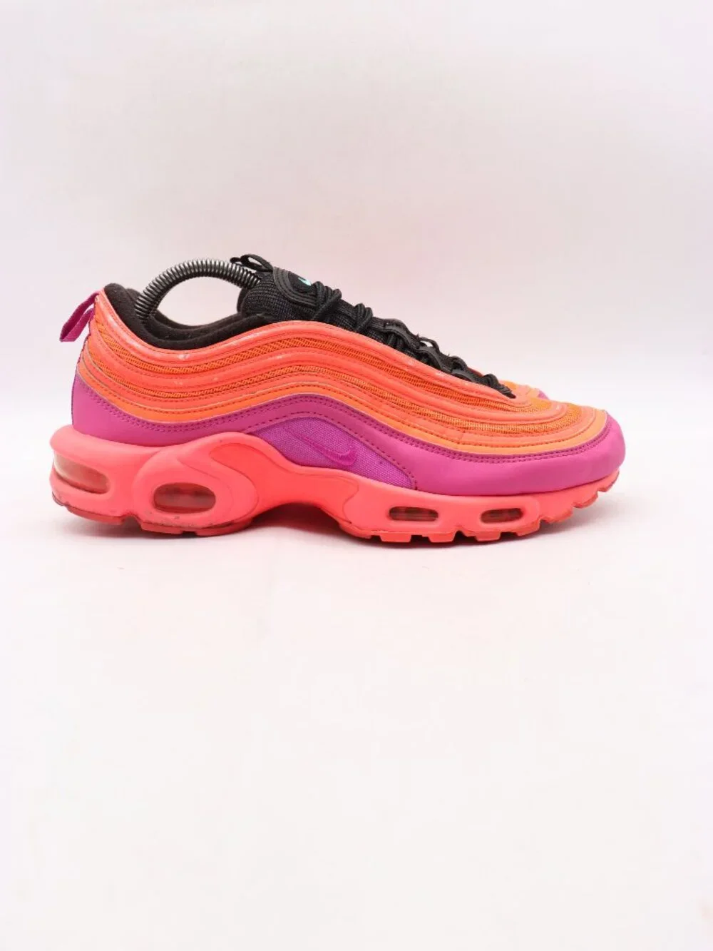 Nike Air Max Plus 97 Racer Pink Hyper Magenta Men's 9 AH8143-600 Sneakers
